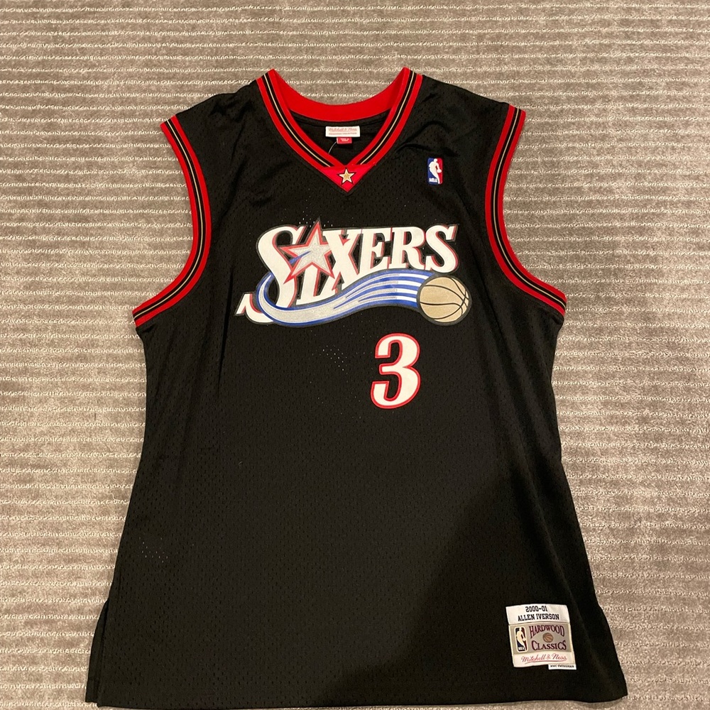 Philadelphia 76ers Allen Iverson Mitchell & Ness Swingman Jersey